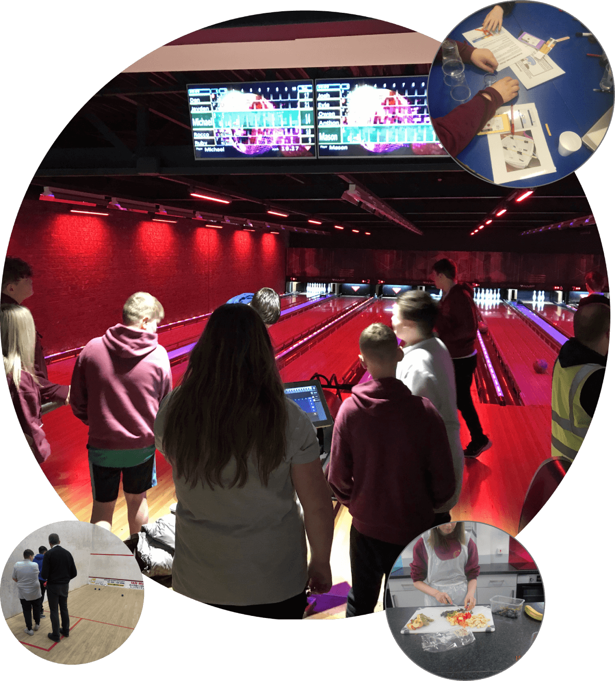 Student working on a laptop during an online learning session.