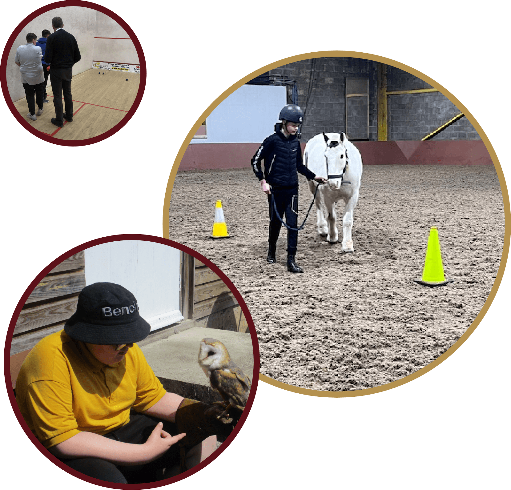 Students participating in hands‑on science or craft activity