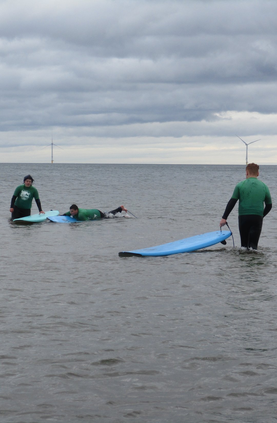 Mens are swimming in river